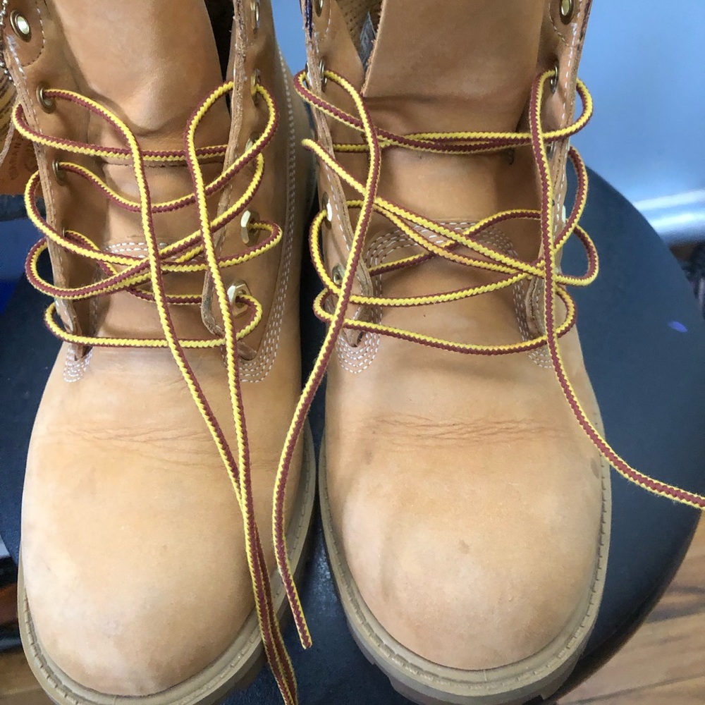 Timberline Bit scuffed but how else are you supposed to wear timberlands